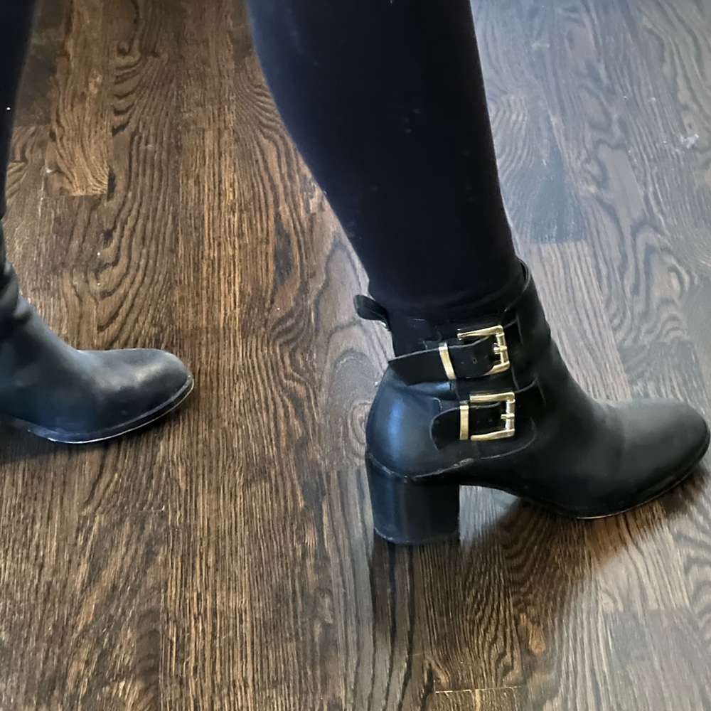 Sam Eldelman Black Bootie